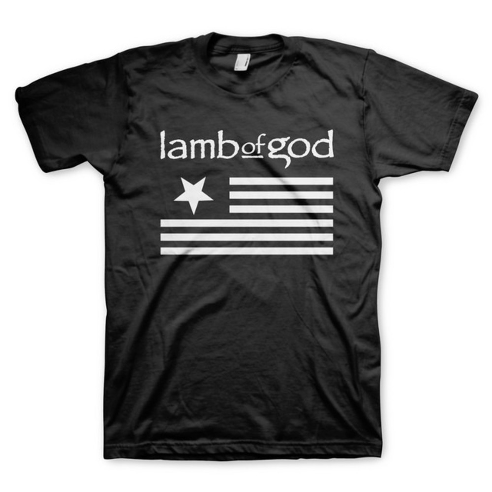 Lamb Of God Flag Tshirt